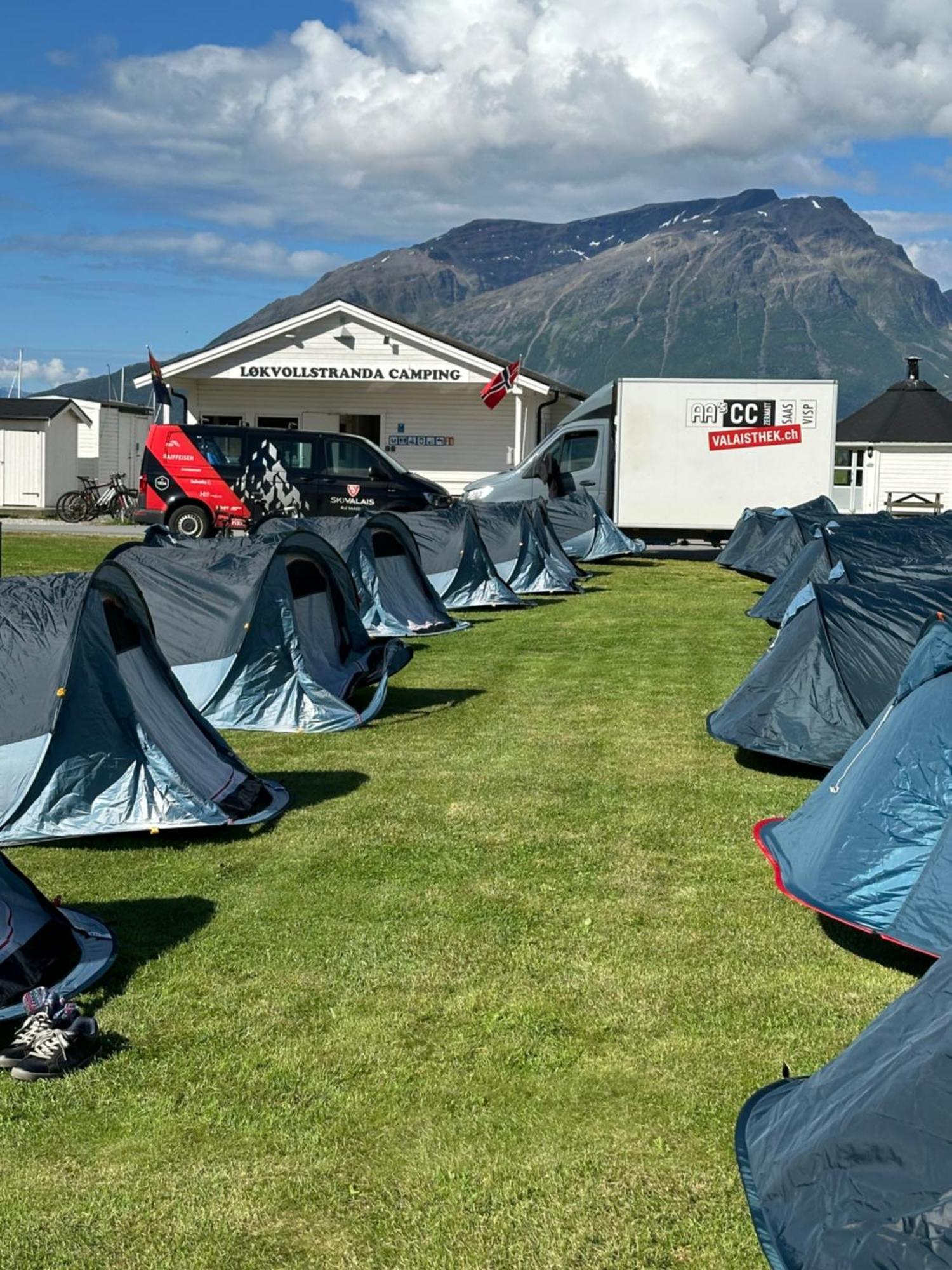 Lokvollstranda Camping As Samuelsberg Eksteriør billede